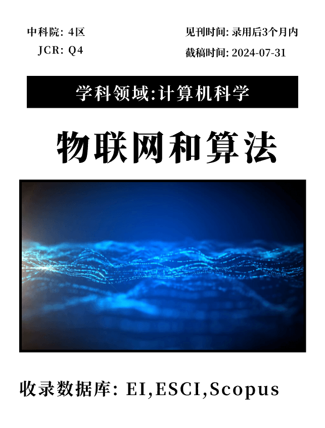 物联网和算法-EI期刊