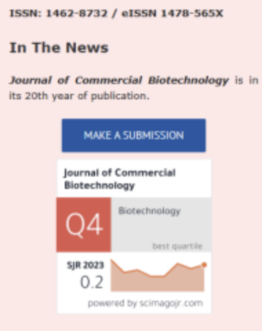 Journal of Commercial Biotechnology