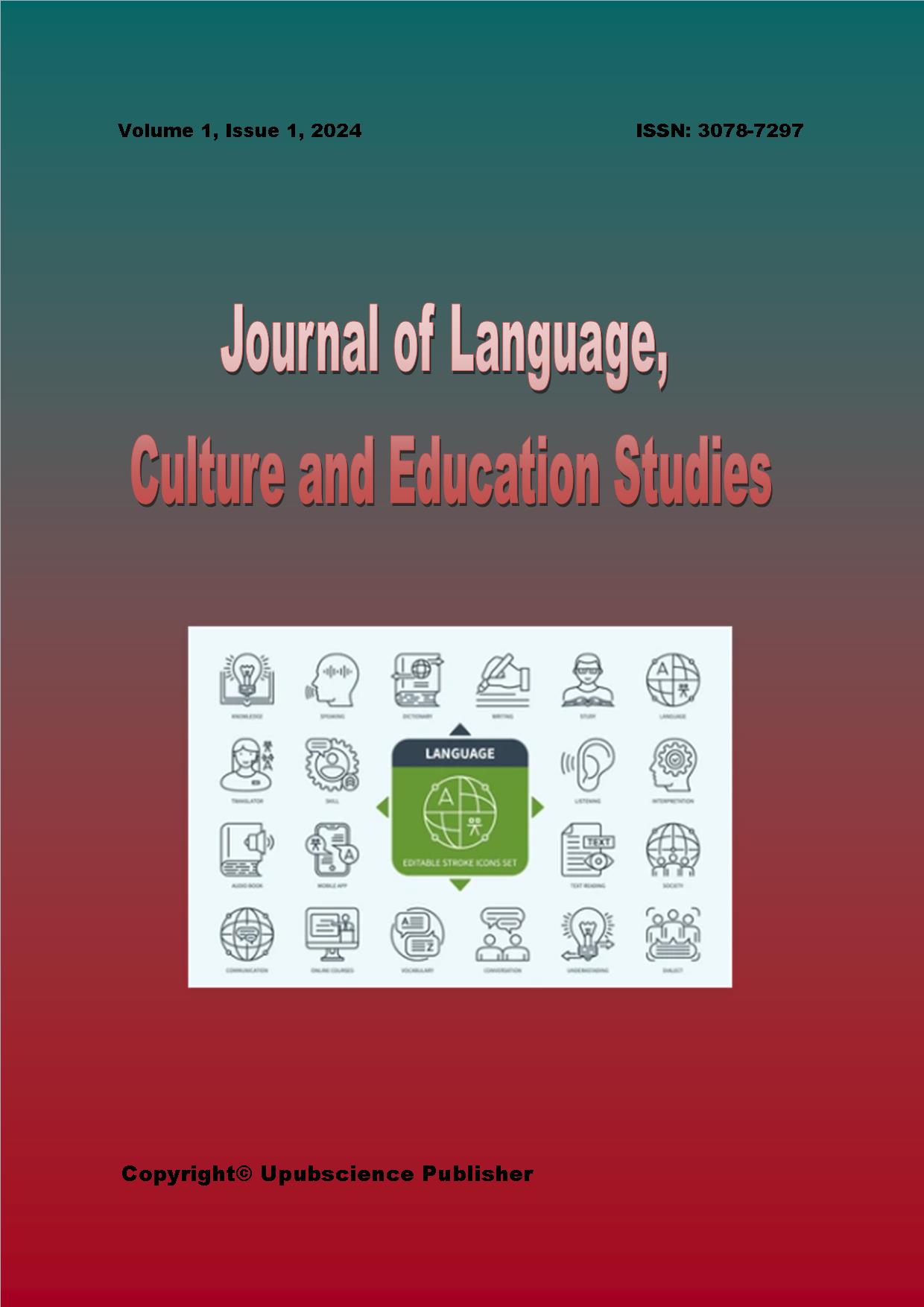 Journal of Language, Culture and Education Studies