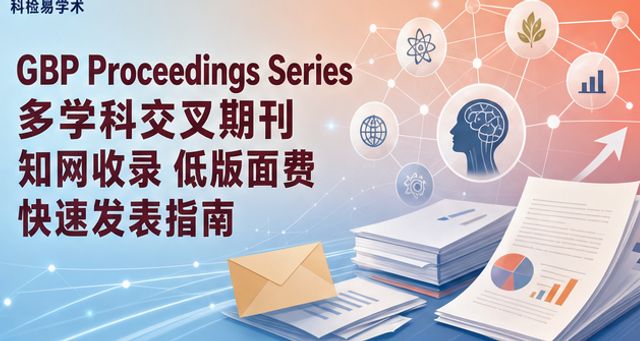 GBP Proceedings Series 多学科交叉期刊 知网收录 低版面费快速发表指南